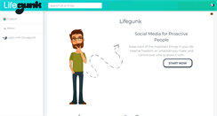 Desktop Screenshot of lifegunk.com
